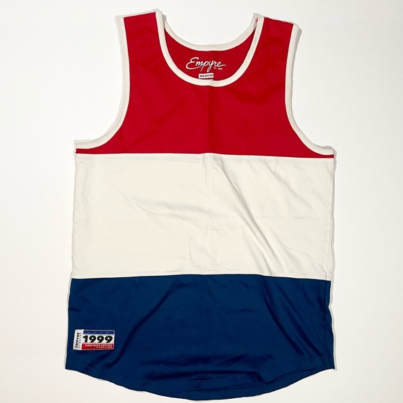 Empyre Sport 1999 Throw Back Edition Red White Blue Tank Top - Size Medium - Picture 1 of 8